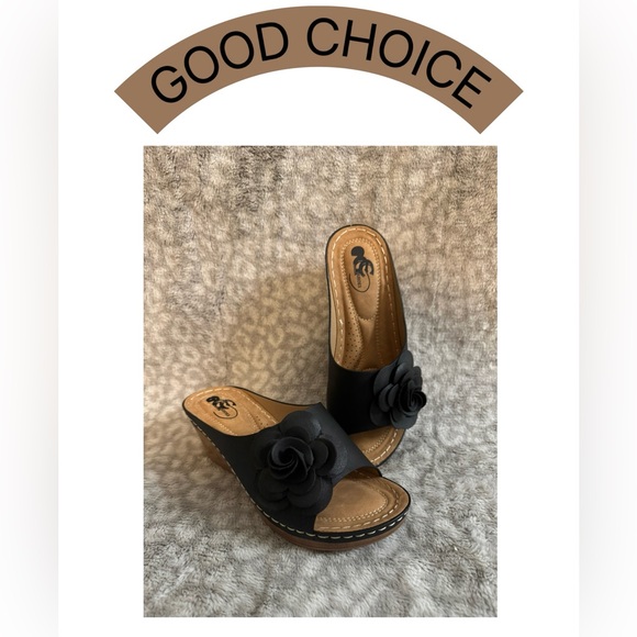 NWOT GOOD CHOICE Tokyo Wedge 8Wide - Picture 1 of 10